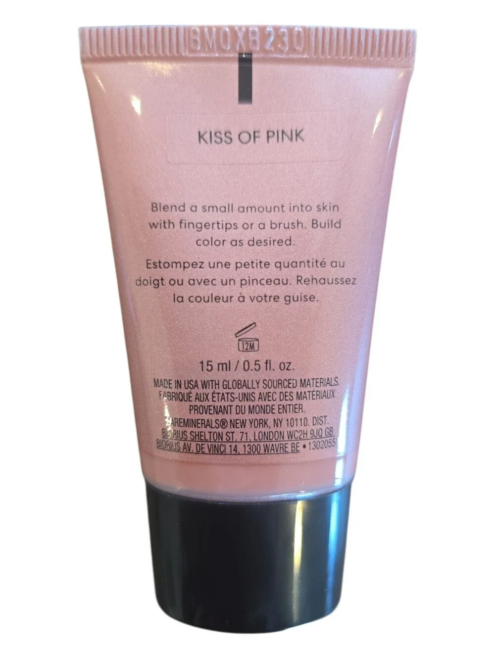 Bare Minerals Complexion Rescue Bronzer In Kiss Of Pink NIB 0.51oz Retail $28